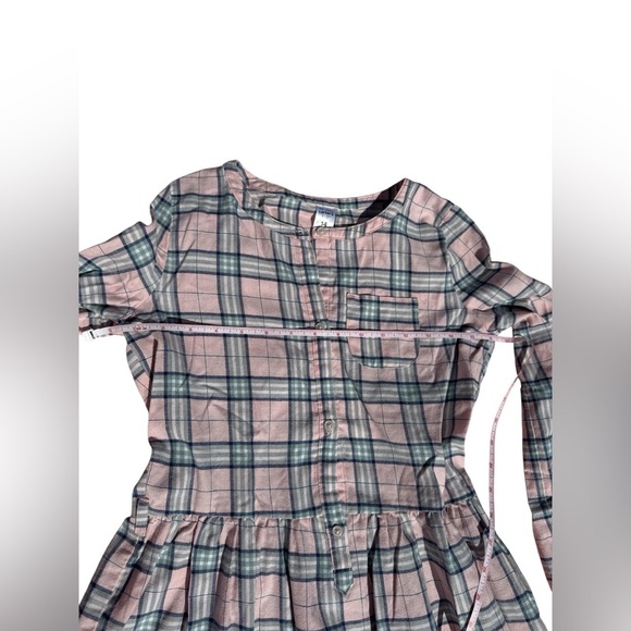 Carter's Pink and Gray Plaid Dress - Picture 5 of 10